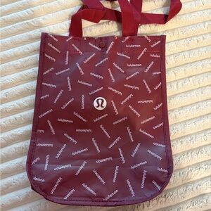 lululemon athletica Red Tote Bag